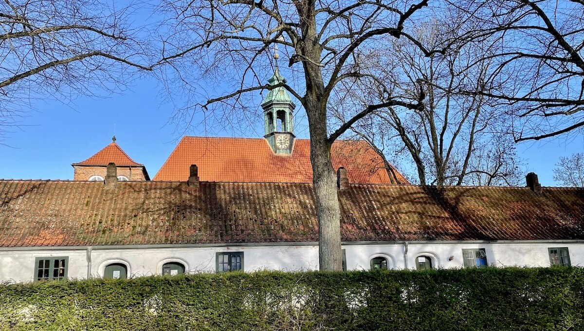 Schlosskirche und Gottesbuden in Ahrensburg im Januar 2022 – Foto: Nicole Theinert