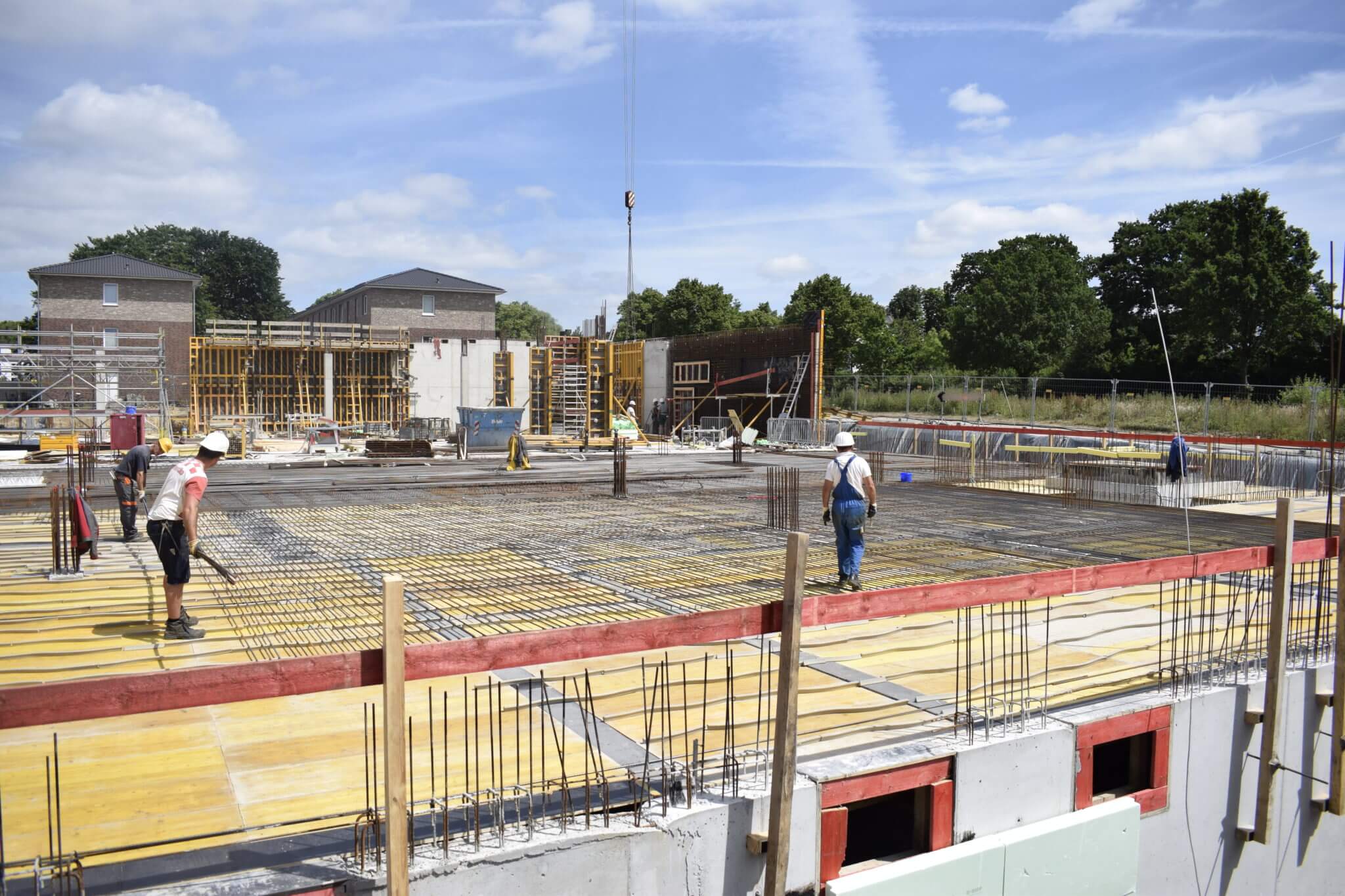 Baustelle, Erlenhof, Ahrensburg – Sommer 2017 – Foto: Nicole Theinert