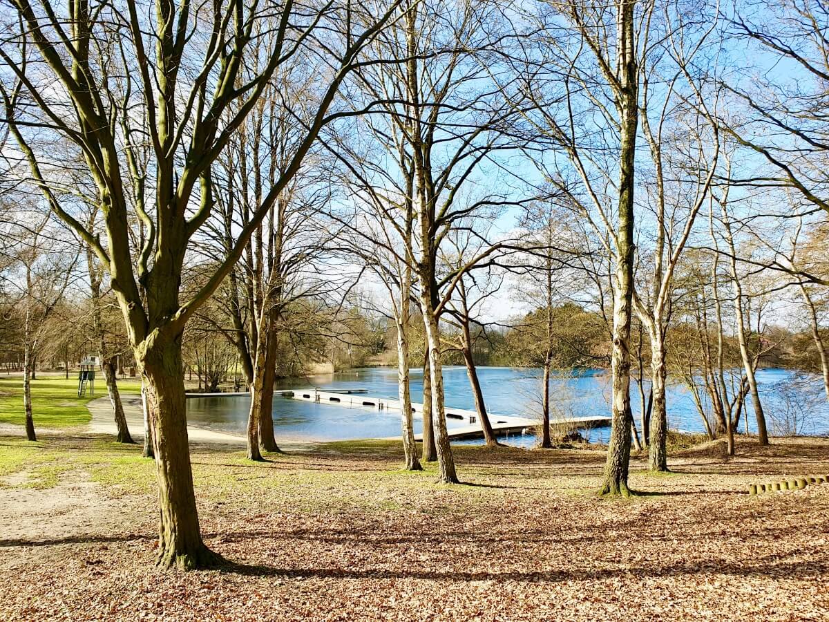 Der Großensee Spaziergang vom Freibad zum Nordstrand