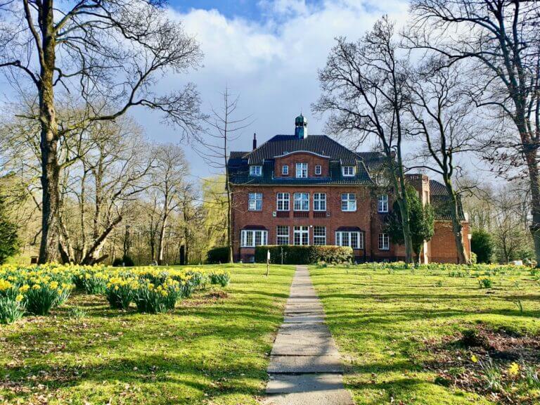 Spaziergang am Haus der Natur in Ahrensburg Der Park im