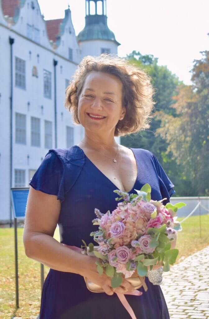 Nicole Schmidt, Hochzeit, Schloss Ahrensburg – Foto: Jan Bockholt