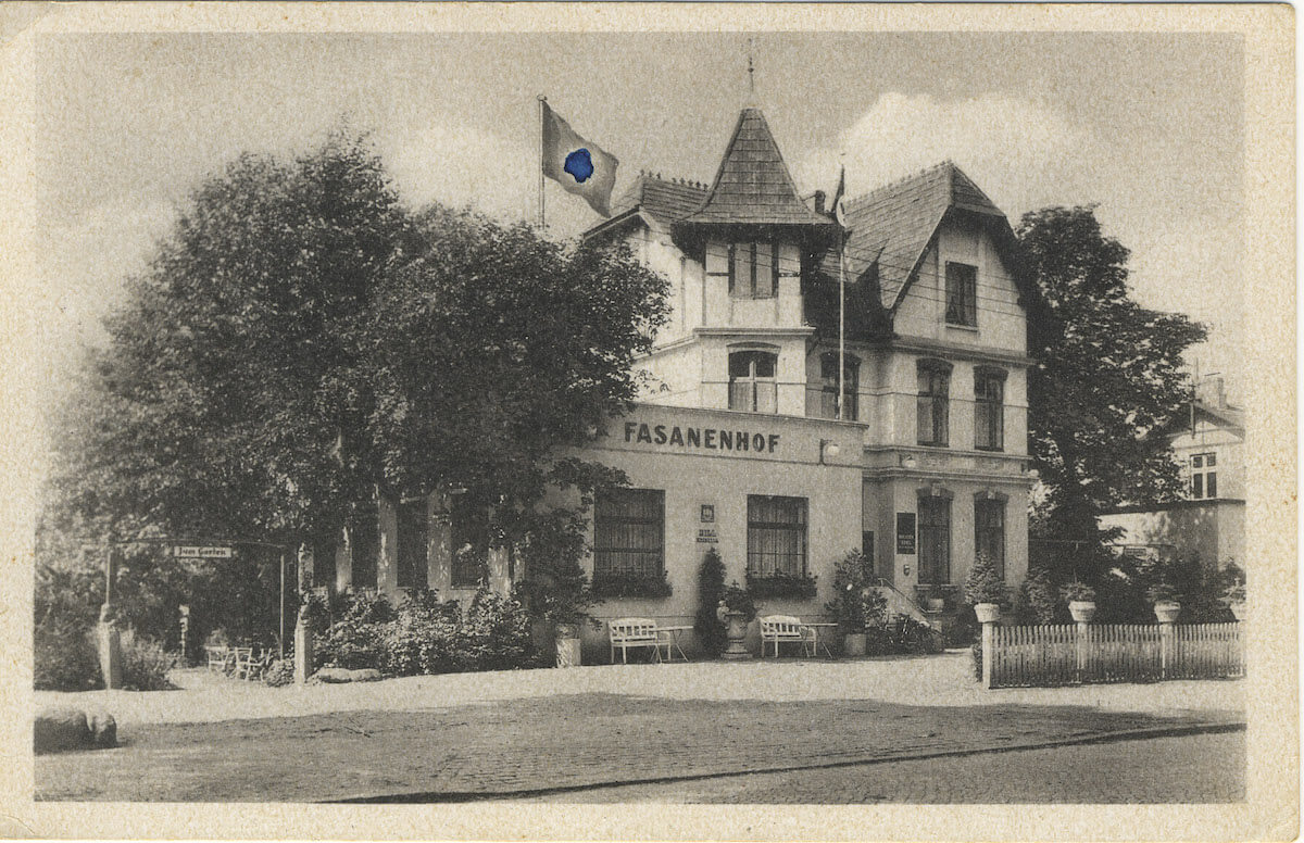 Der Fasanenhof in Ahrensburg vor geschätzt 100 Jahren – Foto: Kreisarchiv Stormarn