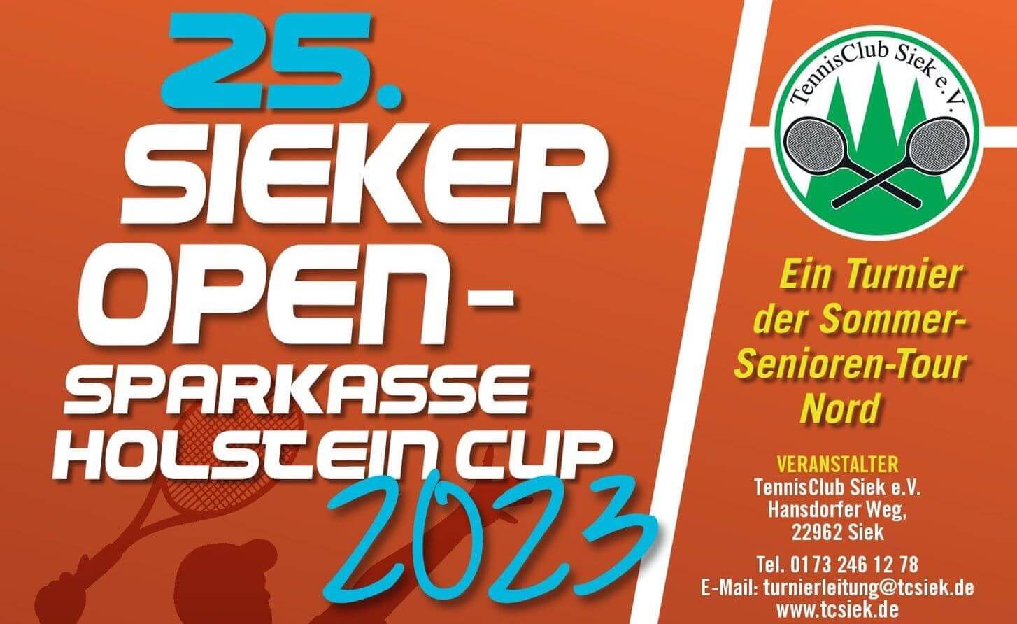 Sieker Open 2023 – Turnierplakat