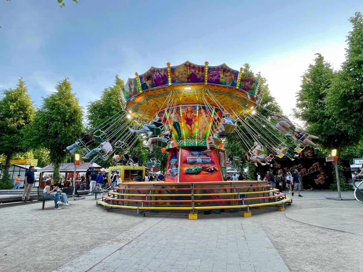 Stadtfest Ahrensburg 2023 – Kettenkarussell