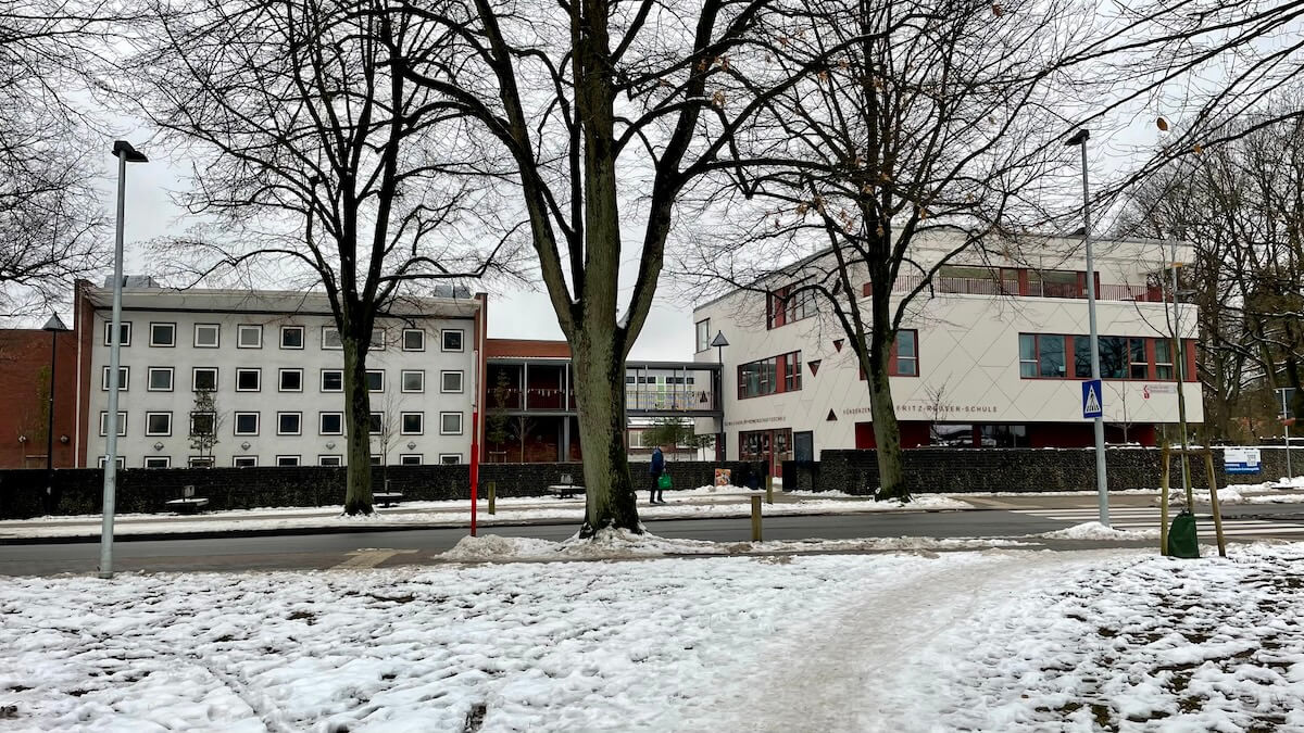 Die Selma-Lagerlöf-Gemeinschaftsschule Ahrensburg im Dezember 2023