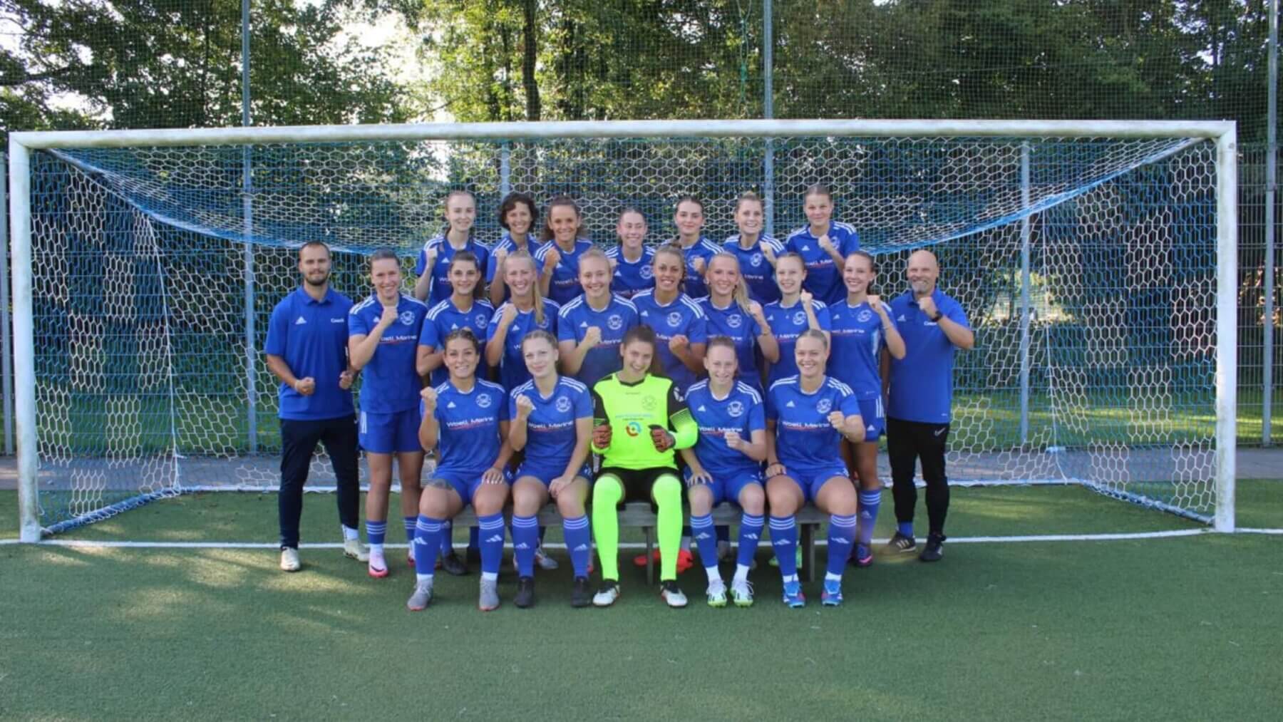 Die 1. Fußball-Frauen des SSC Hagen Ahrensburg, Teamfoto