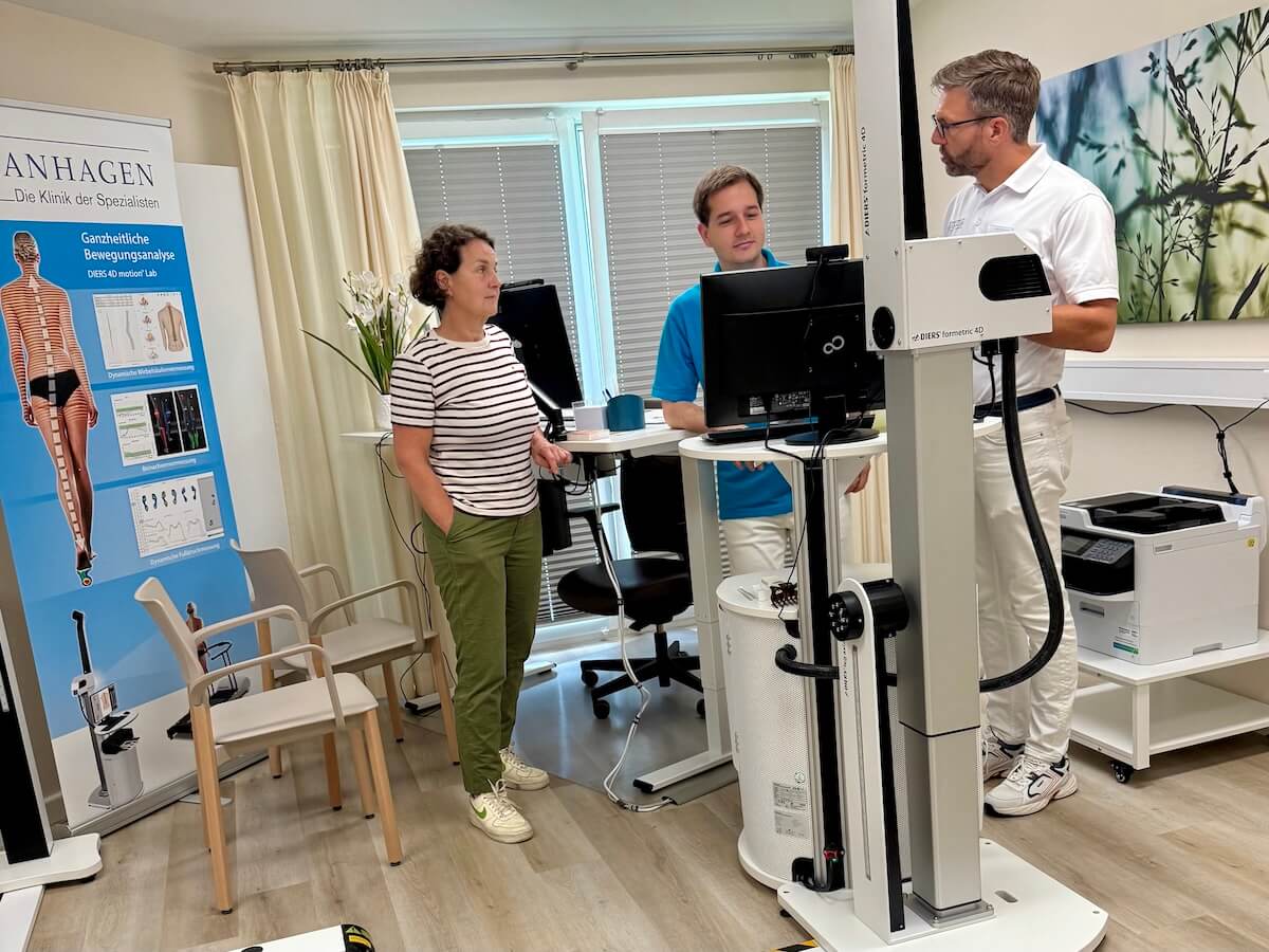 Nicole Theinert, Marcel Petersen, Dr. Gunnar Laabs, Klinik Manhagen