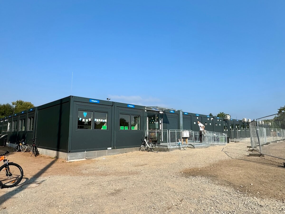 Container Grundschule am Hagen – Foto: Nicole Theinert