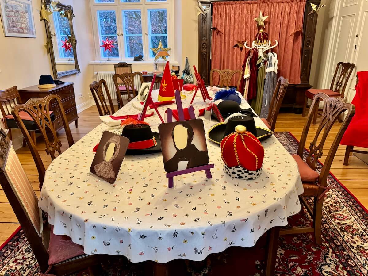 Festlicher Advent – Selfie-Station im Schloss Ahrensburg