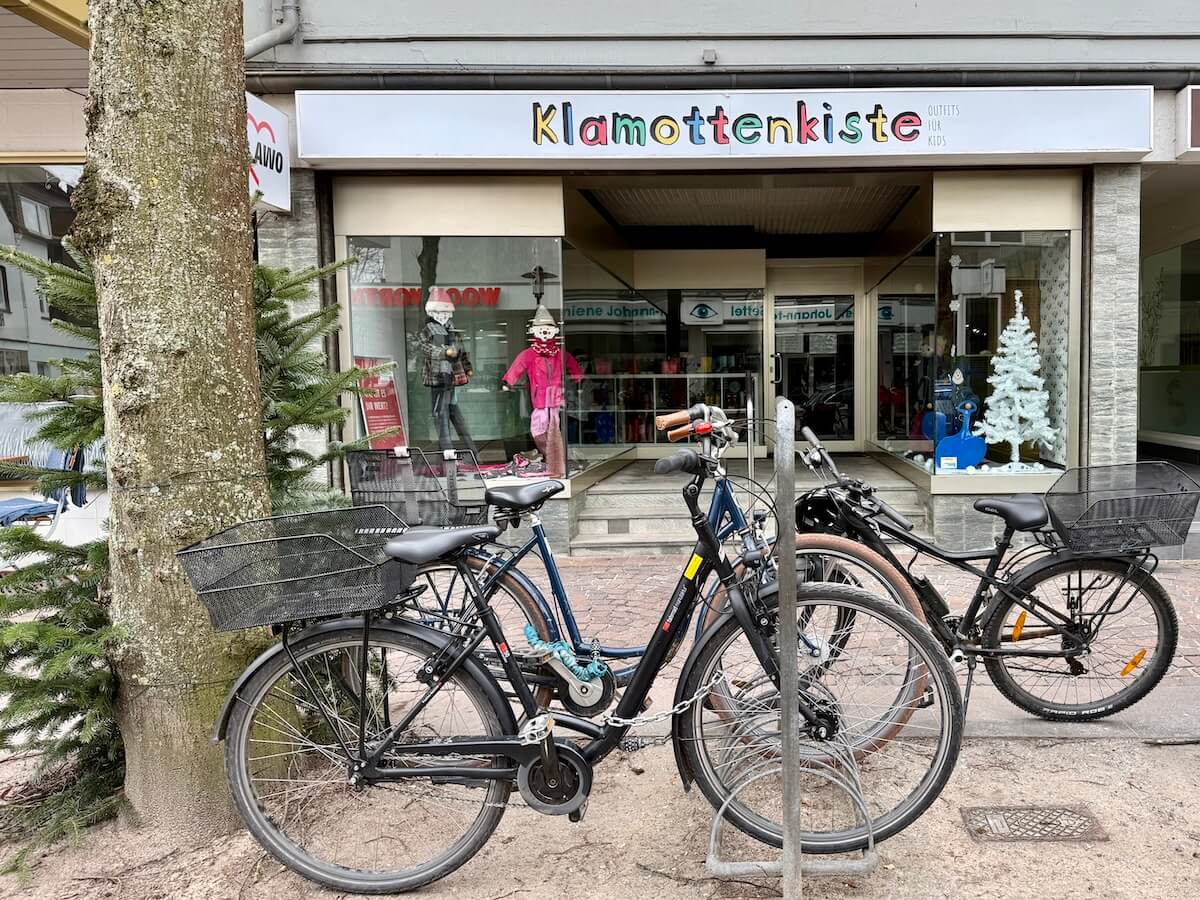 Schaufenster Klamottenkiste AWO Ahrensburg