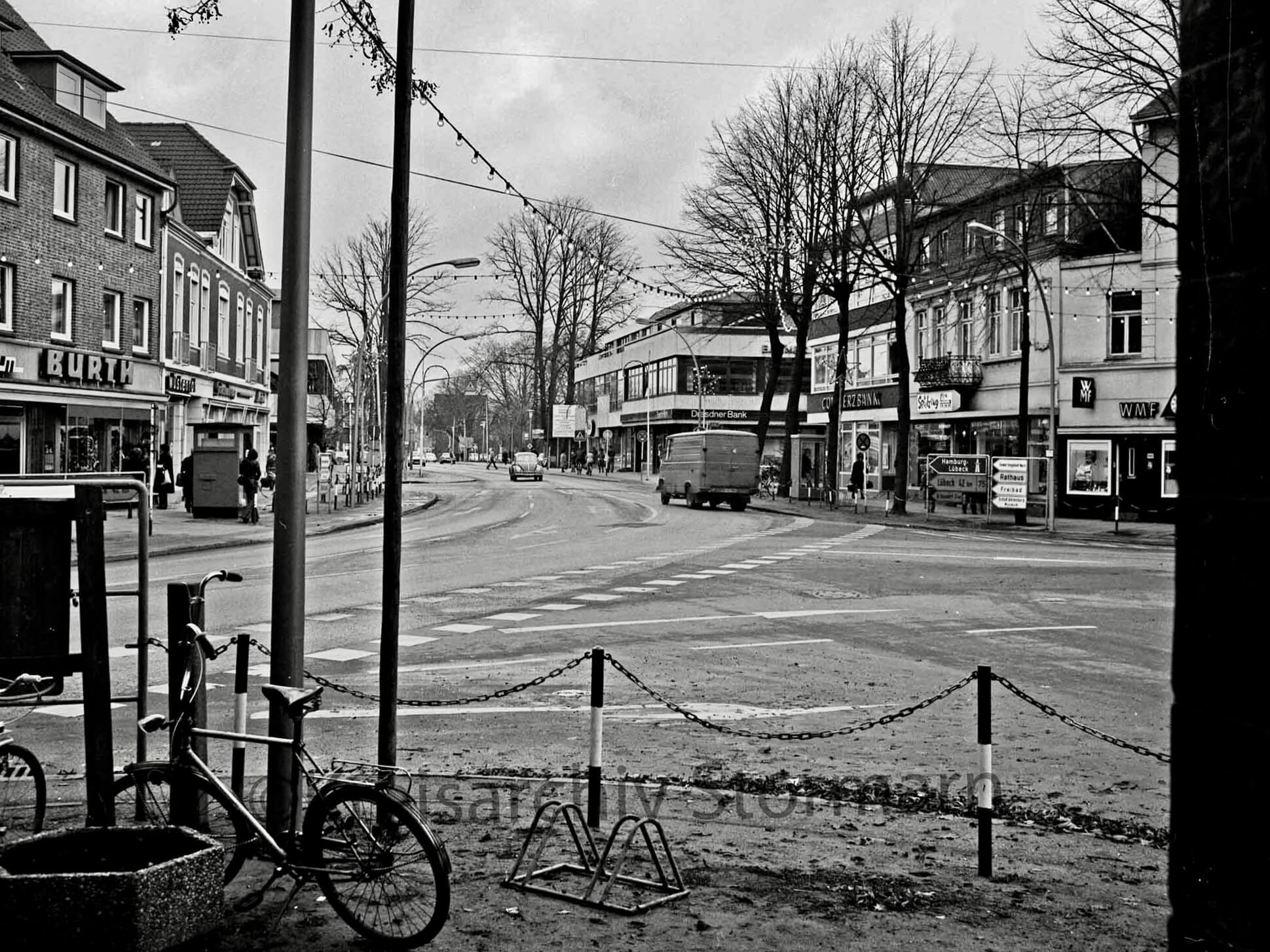 Rondeel Ahrensburg, 1978 – Foto: Kreisarchiv Stormarn/Raimund Marfels