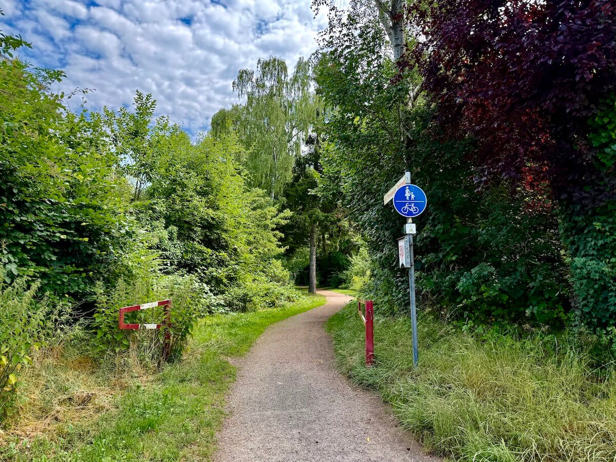 Spazierweg im Grünen