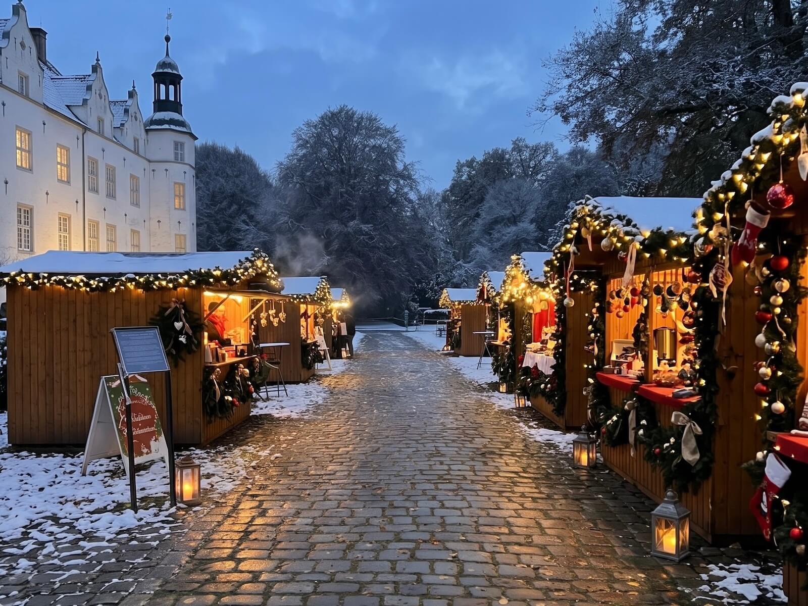 Warum gibt es keinen Weihnachtsmarkt am Schloss? 🏰